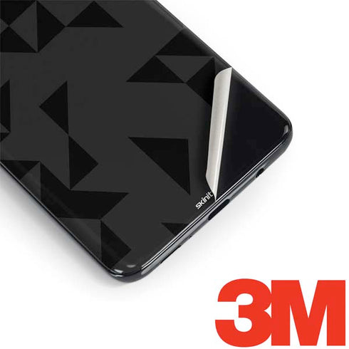 Black Geometric Galaxy S9 Skin